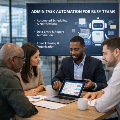 Admin task automation for busy teams